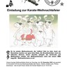 Einladung zur Karate-Weihnachtsfeier