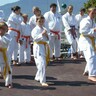 Karate-Vorführung bei Sport & Freizeit