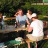Traumwetter bei Karate-Grillfest 2004