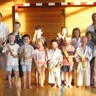 Die neuen jungen Gelbgurte der Sportunion Karate Gmunden