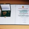 Landes-Sportehrenzeichen in Bronze für Karl Schimpelsberger